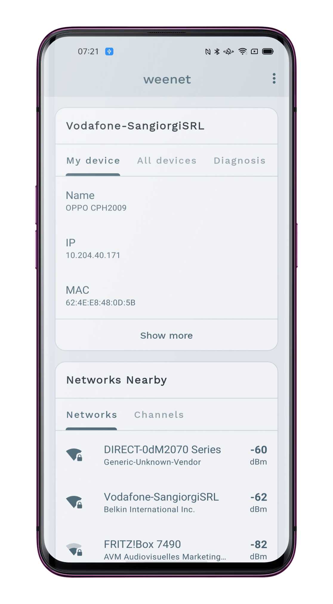 Nearby Network